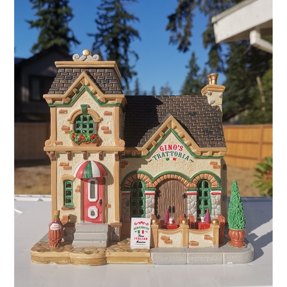 2014 LEMAX "GINO'S TRATTORIA" RESTAURANT #45738 ~MINT~